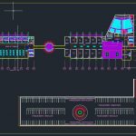 Airport Layout Plan and Parking Design CAD Templates DWG