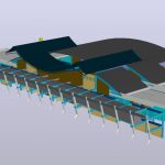 Airport Terminal 3D CAD Template DWG