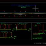 Bus Stop Plan and Sections Details CAD Templates DWG