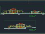 Unit Of Botanic Formation Elevation CAD Template DWG
