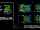 Deck House Construction Plans CAD Template DWG