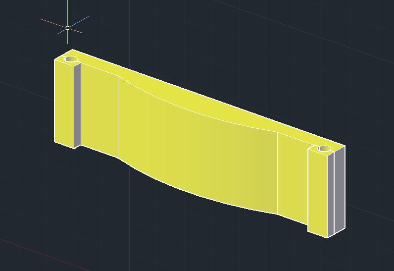 Epoxy Concrete Bridge Beam 3D Model CAD Template DWG