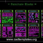 Furniture Autocad Free Blocks CAD Template DWG