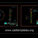 Milling Machine Spindle Assembly and Workshop Autocad Template DWG