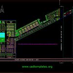 Town Planing Layout CAD Template DWG