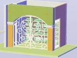Wine Cellar 3D Model CAD Template DWG