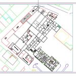 Municipality Site Plan Autocad Template DWG