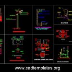 Classical Library CAD Plan Template DWG - CAD Templates