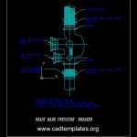 Ready Made Pressure Breaker Details CAD Template DWG