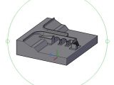 Small Bridge 3D Model CAD Template DWG