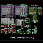 Boiler House Factory Foundation Details CAD Template DWG