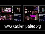 Oil Industry Layout Plan CAD Template DWG