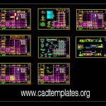 Oxygen Plant CAD Template DWG