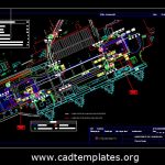Airport Equipments Layout Plan CAD Template DWG