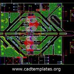 Border Control Boxes Layout Plan CAD Template DWG