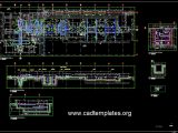 Factory Pit Layout Details CAD Template DWG