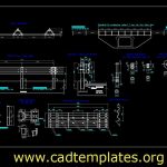 Guardrail For Underpass Culvert Details CAD Template DWG