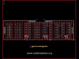 Parking Fire Fighting Layout Plan CAD Template DWG