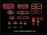 Irrigation Tank Reinforcement Details CAD Template DWG