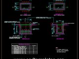Communication Layout Standard Detail For JRC 4 Manhole CAD Template DWG