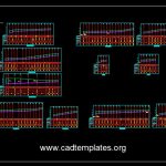 Longitudinal Profiles For Sewage And Storm Network CAD Templates DWG