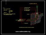 Potable Water Supply Building Connection Details CAD Template DWG