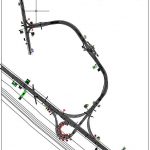 Trumpet Interchange With Toll Plaza Layout Plan CAD Template DWG