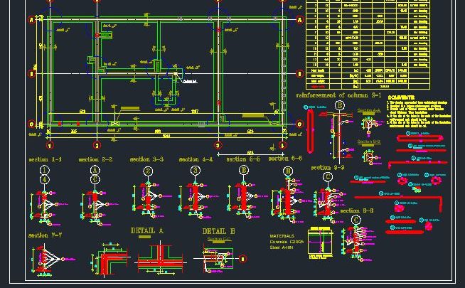 High Voltage Substation Building Construction Design CAD Template DWG