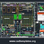 Industrial Plant Project Layout Plan and Details CAD Template DWG