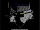 Topographic Survey For Urban Plan CAD Template DWG