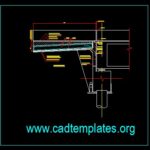 Bridge Approach Slab Reinforcement Concrete Free Autocad DWG Drawing