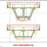 Bridge Cross Section Details Autocad DWG Free Drawing