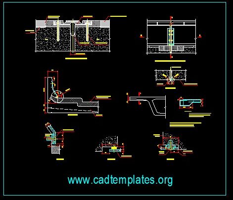 Bridge Deck Details Autocad Free DWG Drawing