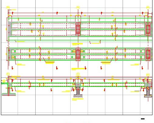 Bridge Deck Plan and Elevation Details Autocad Free DWG Drawing