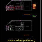 Fire Fighting Building Layout Plan and Details Autocad Free DWG