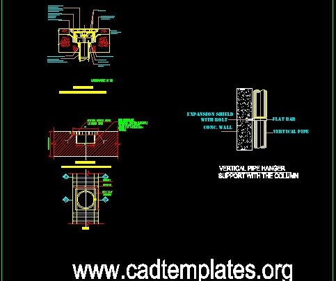 Storm Gully Details Autocad Free DWG Drawing